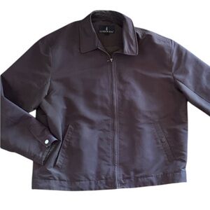London Fog grey XL men’s spring weather proof jacket 1980’s quality Vgt coat